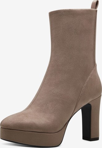 TAMARIS Ankle Boots in Grey: front