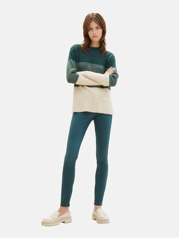 Skinny Jeans 'Nela' de la TOM TAILOR DENIM pe verde