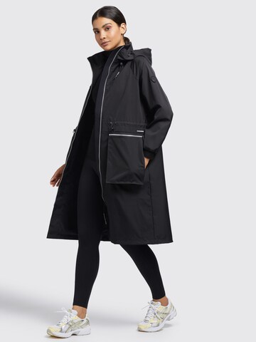 Manteau mi-saison 'Paxi' khujo en noir