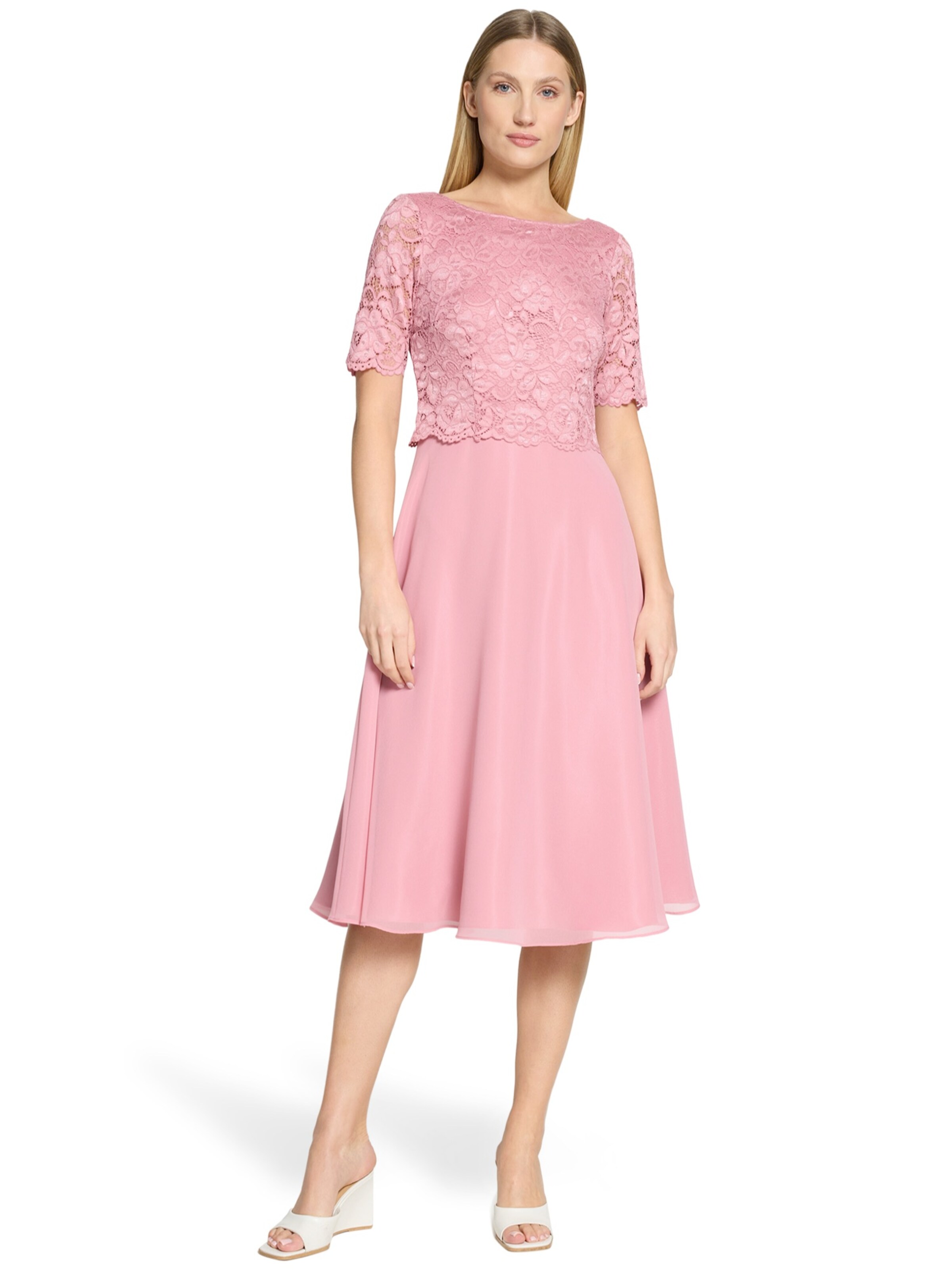 Vera MontKoktel haljina - roza boja: prednji dio