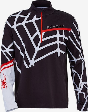 Spyder Athletic Sweatshirt 'Vital' in Black: front