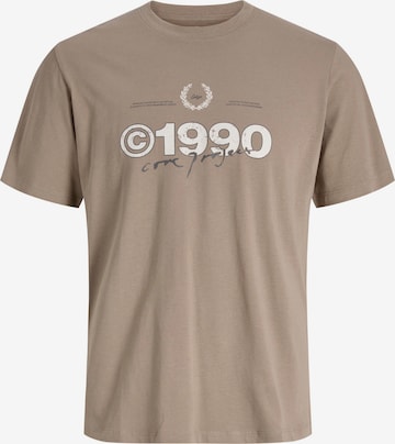 JACK & JONES T-Shirt in Beige: Vorderseite