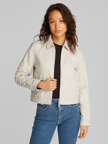 Veste mi-saison Calvin Klein Jeans en beige : devant
