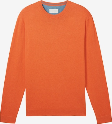 Pull-over TOM TAILOR en orange : devant