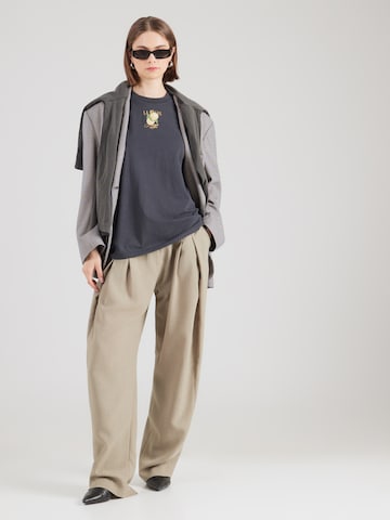 HUGO - Camisa 'Vintage' em preto