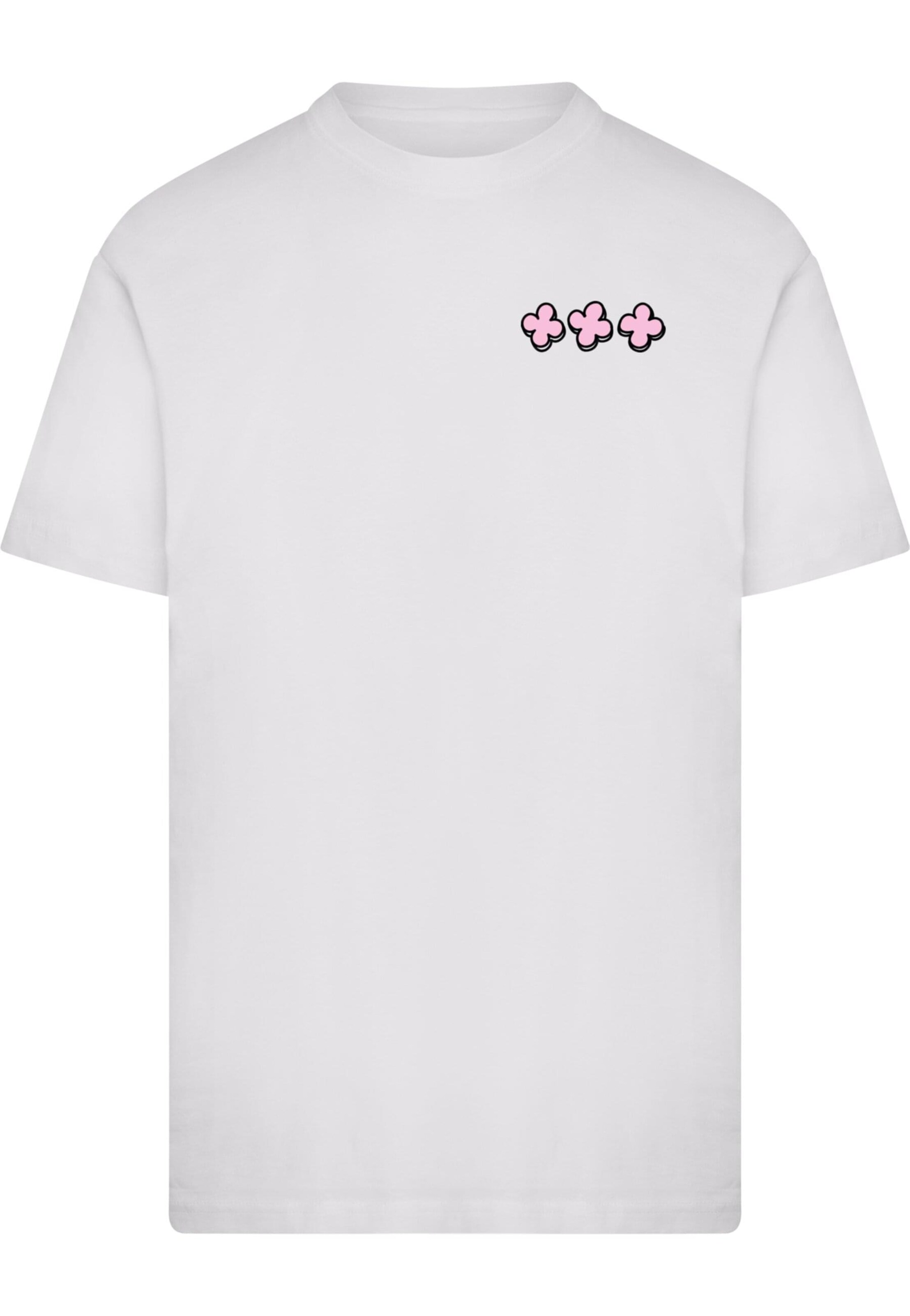 T-Shirt 'All Or Nothin Chain' Mister Tee en blanc : devant