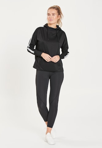 Athlecia Kapuzensweatshirt 'Sella W' in Schwarz