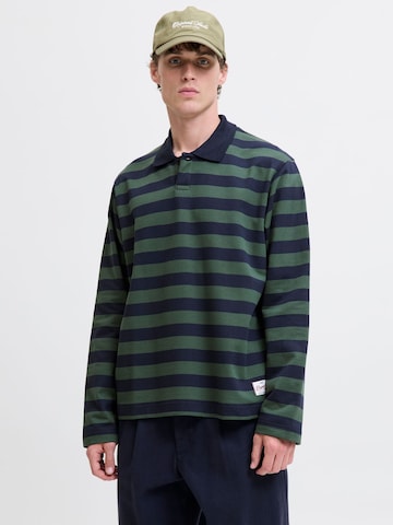 JACK & JONES Sweatshirt 'JORBLEECKER' in Blau: Vorderseite