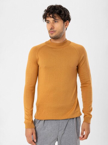 Dandalo Pullover in Orange: Vorderseite