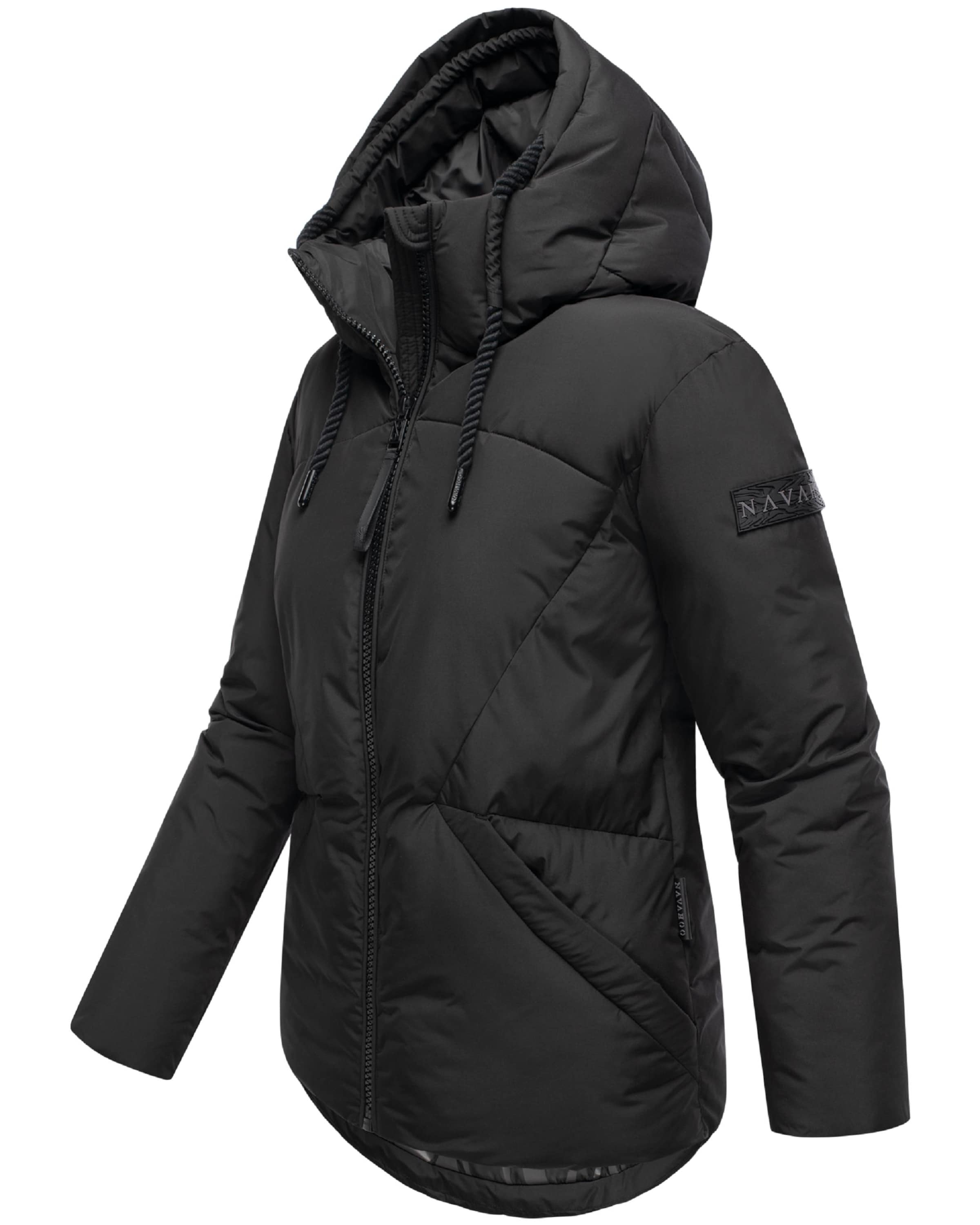 Veste d’hiver 'Pastellzauber 14' NAVAHOO en noir