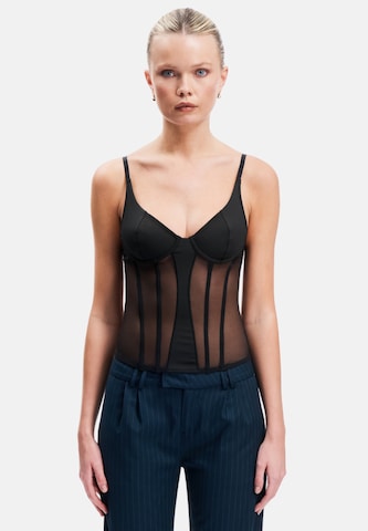 OW Collection Top in Schwarz