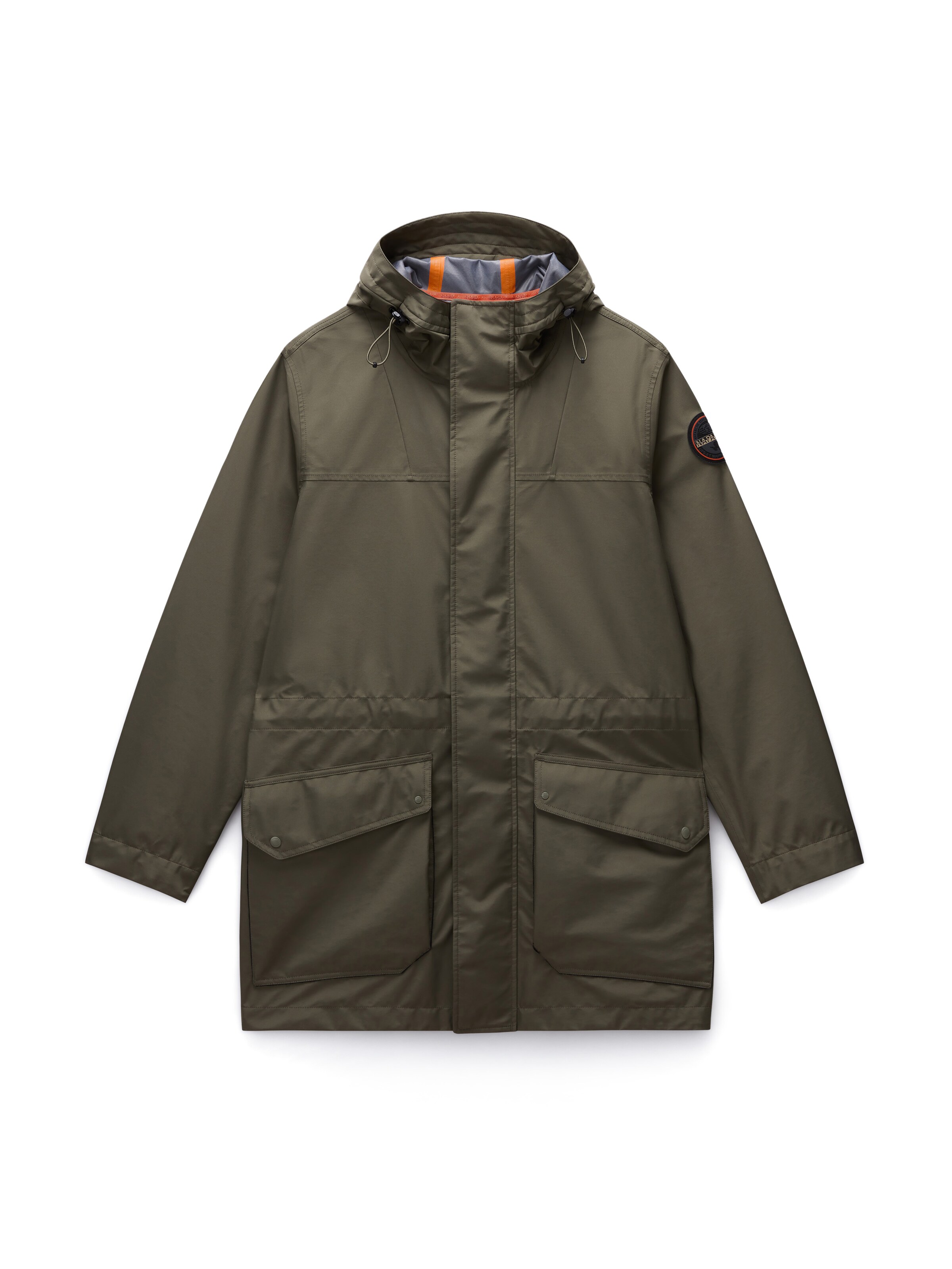 NAPAPIJRI Демисезонная куртка 'A-Pilloz' в Зеленый: спереди