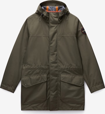 NAPAPIJRI Kurtka przejściowa 'A-Pilloz' w kolorze zielony: przód