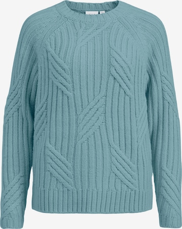 VILA Sweater 'MALINA' in Blue: front