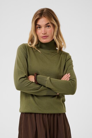 SAINT TROPEZ Pullover in Grün: Vorderseite