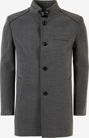 Buratti Winter Coat in Grey: front