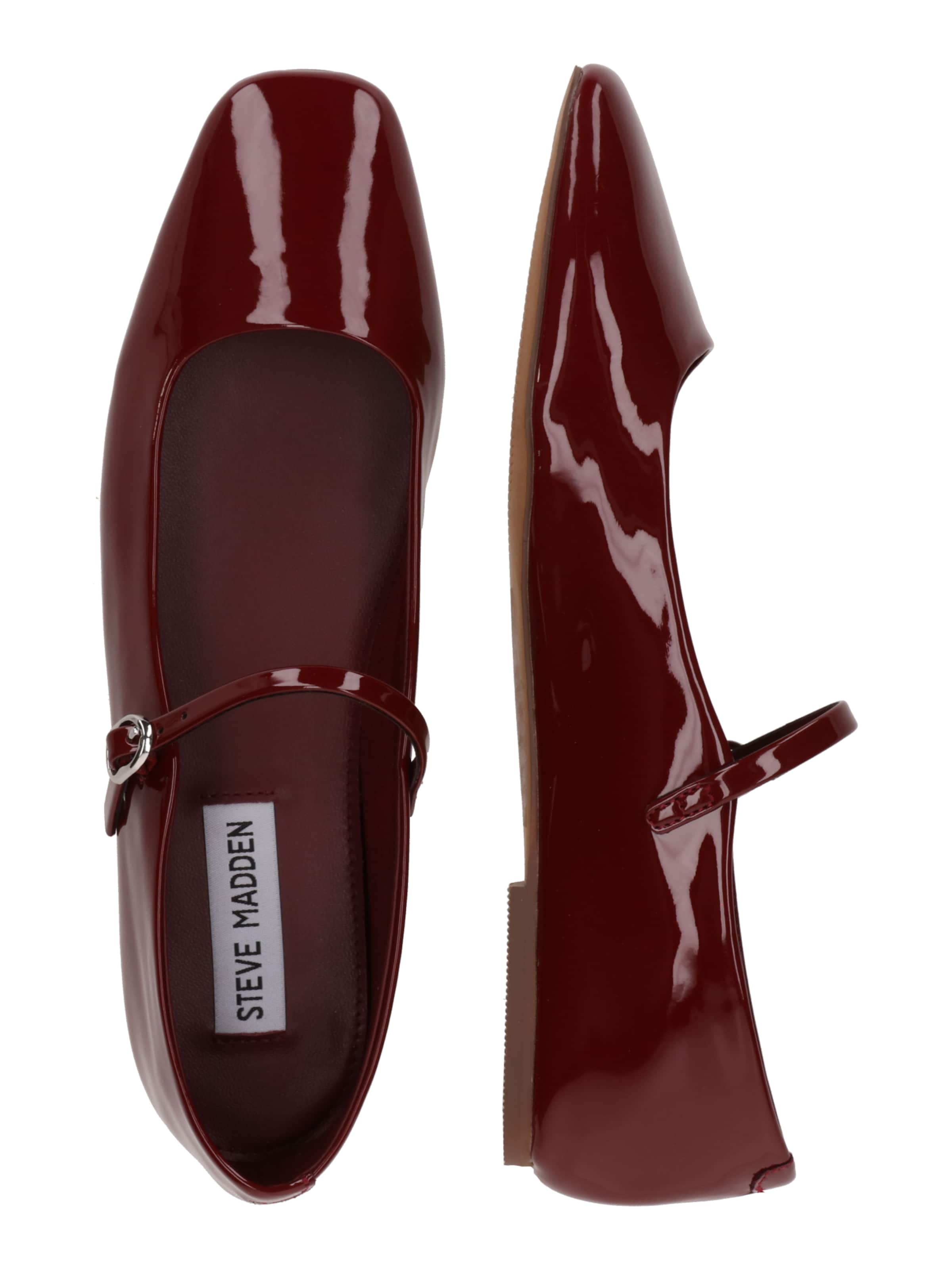 STEVE MADDEN Балетки с ремешком 'Maple' в Красный