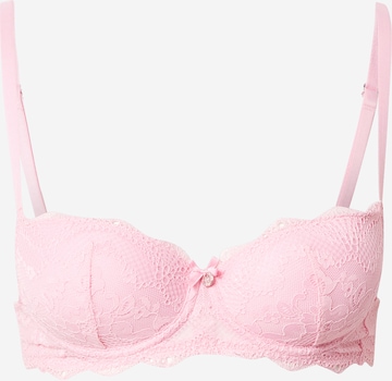 Boux Avenue Balconette Behå 'LEAH' i rosa: framsida