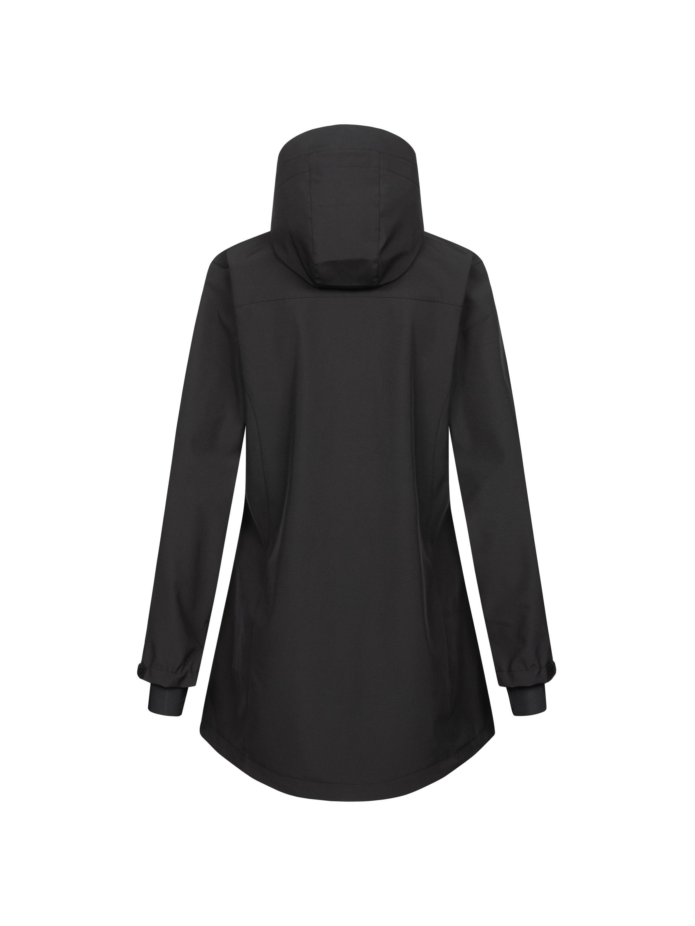 deproc Übergangsparka 'CAVELL LONG WOMEN'‌‌‌‌‌‌‌‌ in Grau