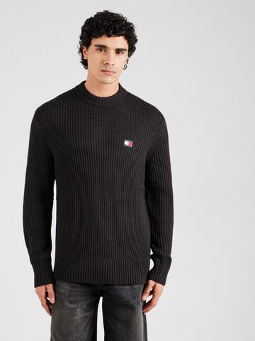 Pull-over Tommy Jeans en noir : devant