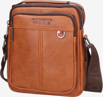 Northampton Polo Club Crossbody bag in Brown: front