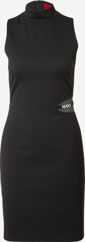 HUGO Dress 'Kirine' in Black: front