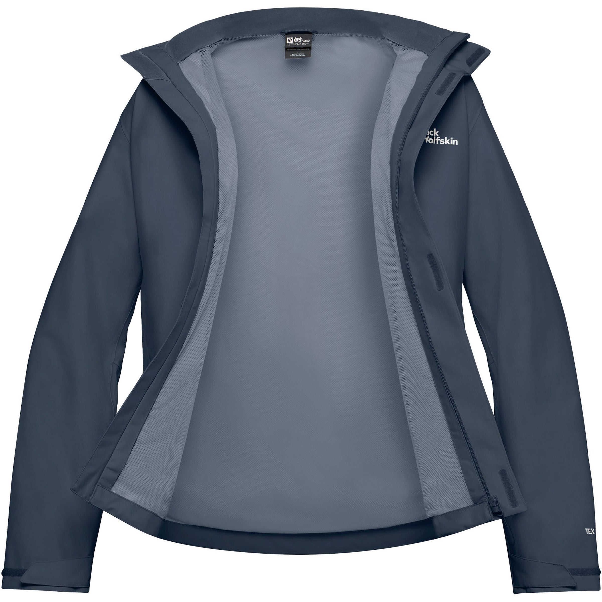 JACK WOLFSKIN Μπουφάν πεζοπορίας 'Trailtime 2l' σε μπλε