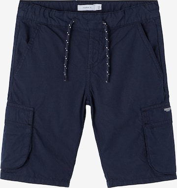 NAME IT Regular Pants 'Ryan' in Blue: front