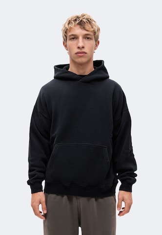 Sweat-shirt 'ESSENTIAL POPOVER 2.0' Abercrombie & Fitch en noir : devant