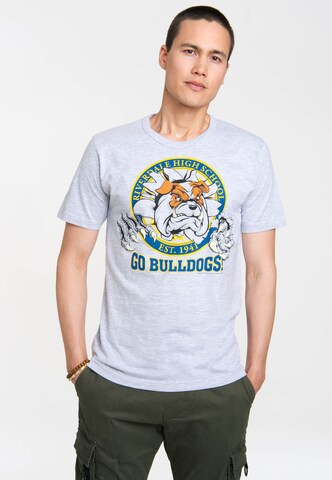 LOGOSHIRT Shirt 'Riverdale' in Grey: front