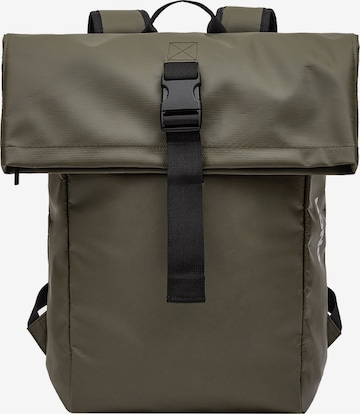 BREE Backpack in Green: front