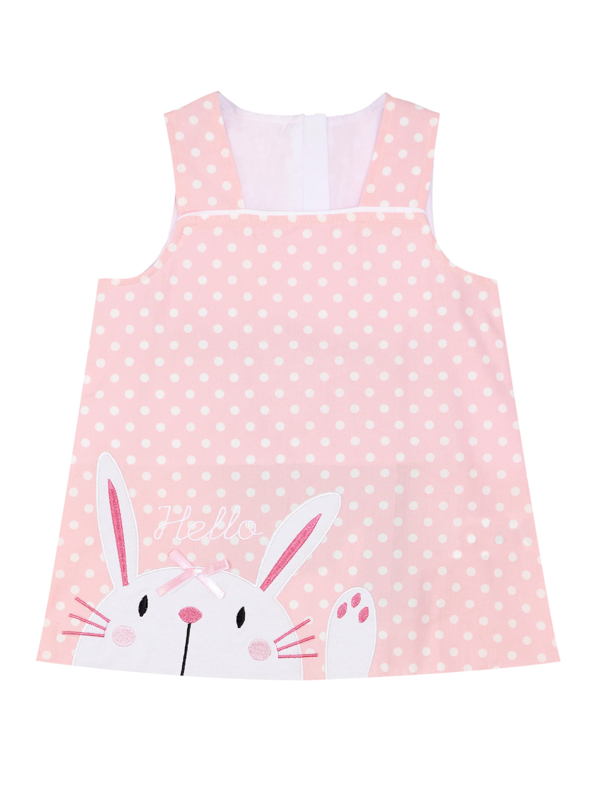 Set 'Hello Rabbit' Denokids en rose