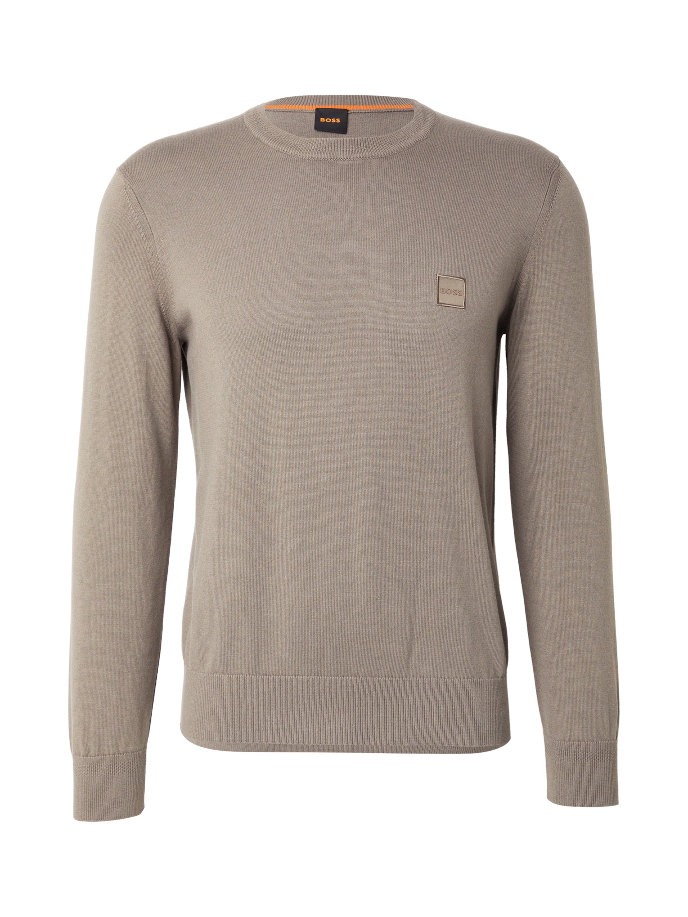 BOSS Trui 'Kanovano_S' in Beige: voorkant