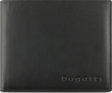 bugatti Wallet in Black: front