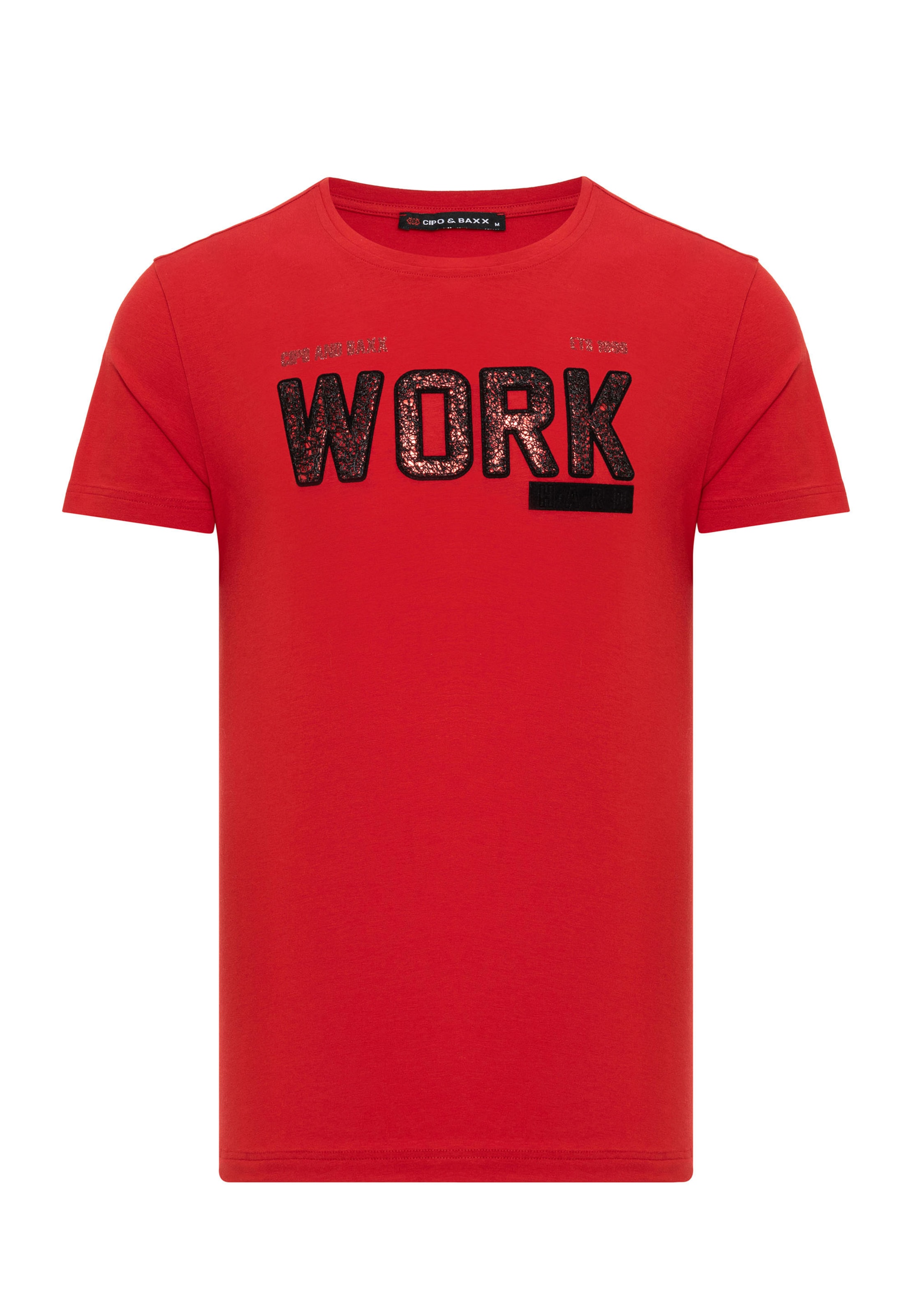 CIPO & BAXX Shirt in Red: front