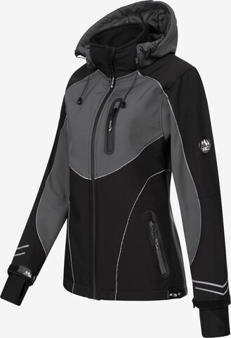 Rock Creek Outdoorjacke in Schwarz