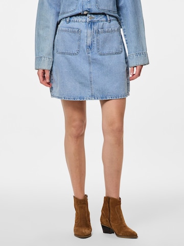 Jupe 'SKY' PIECES en bleu : devant