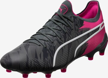 PUMA Soccer Cleats 'King Ultimate Rush' in Grey: front