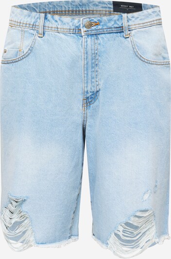 Noisy May Curve Shorts in hellblau, Produktansicht