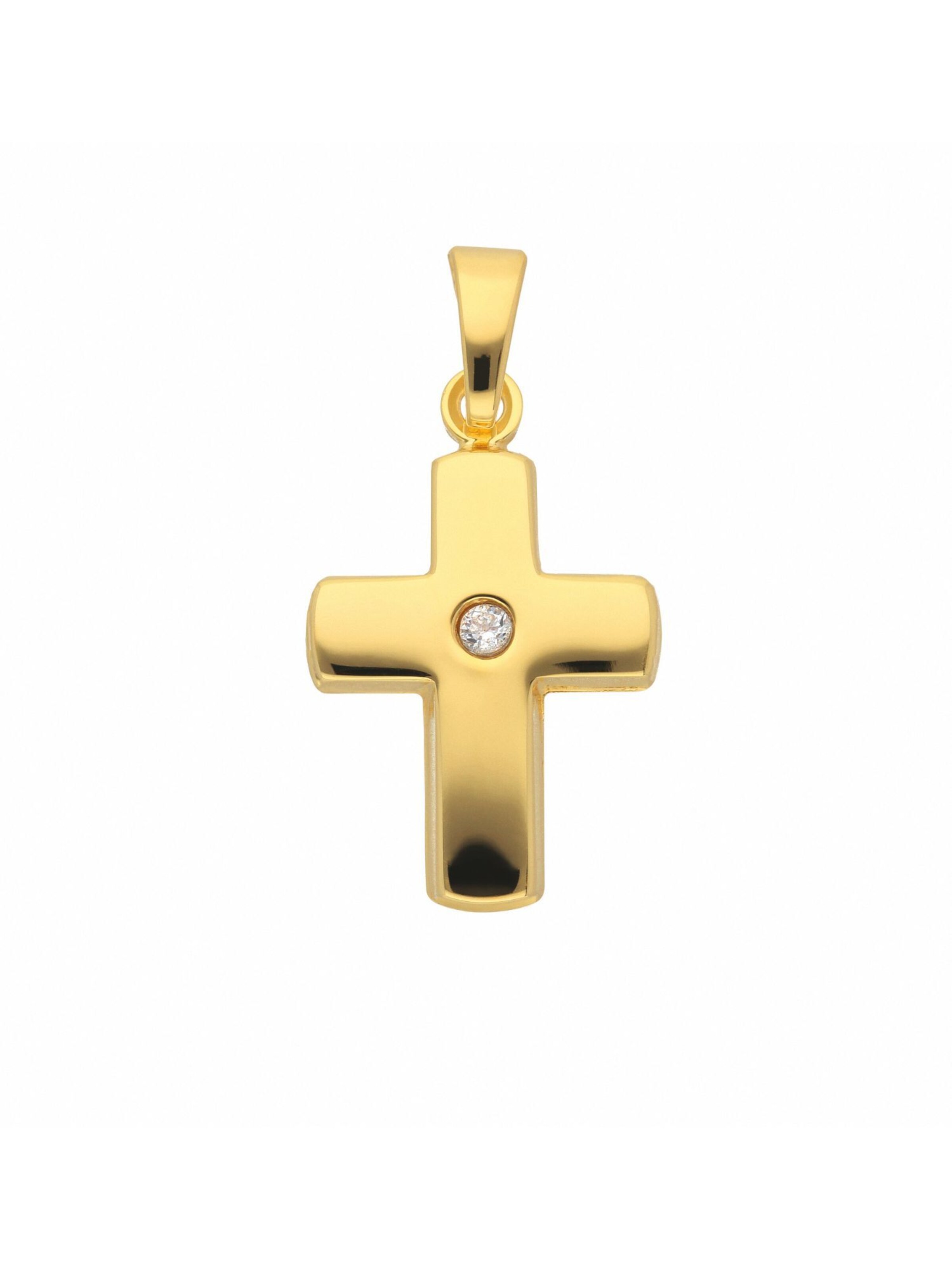 Adelia´s Pendant 'Kreuz' in Gold: front