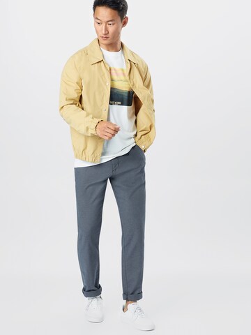 TOM TAILOR DENIM Slimfit Chino nadrág - szürke