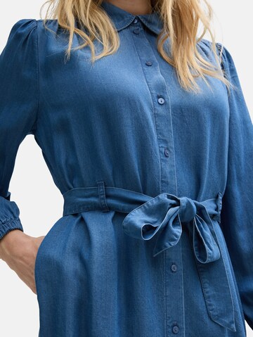 TOM TAILOR Kleid in Blau