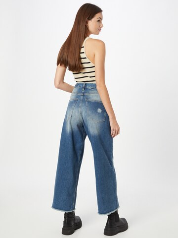 Herrlicher Wide leg Jeans 'Mäze Sailor' in Blue