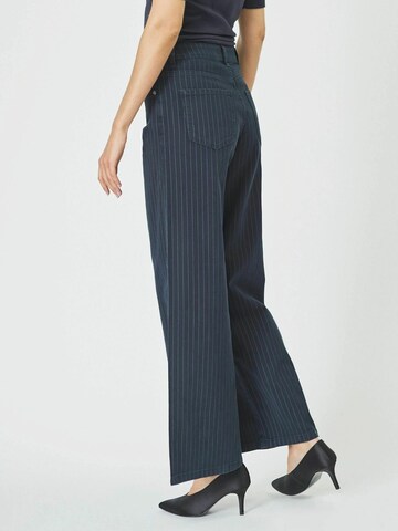 co'couture Wide Leg Jeans 'Pin' in Schwarz