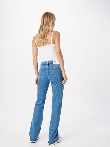 Bootcut Jeans di Calvin Klein Jeans in blu