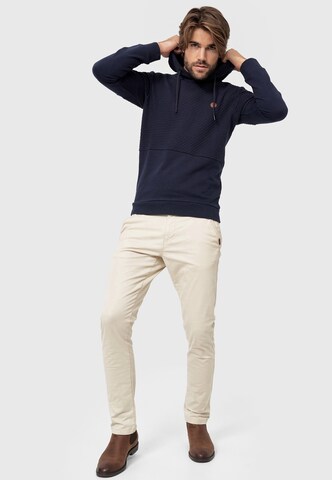 INDICODE JEANS Sweatshirt 'Franz' in Blue