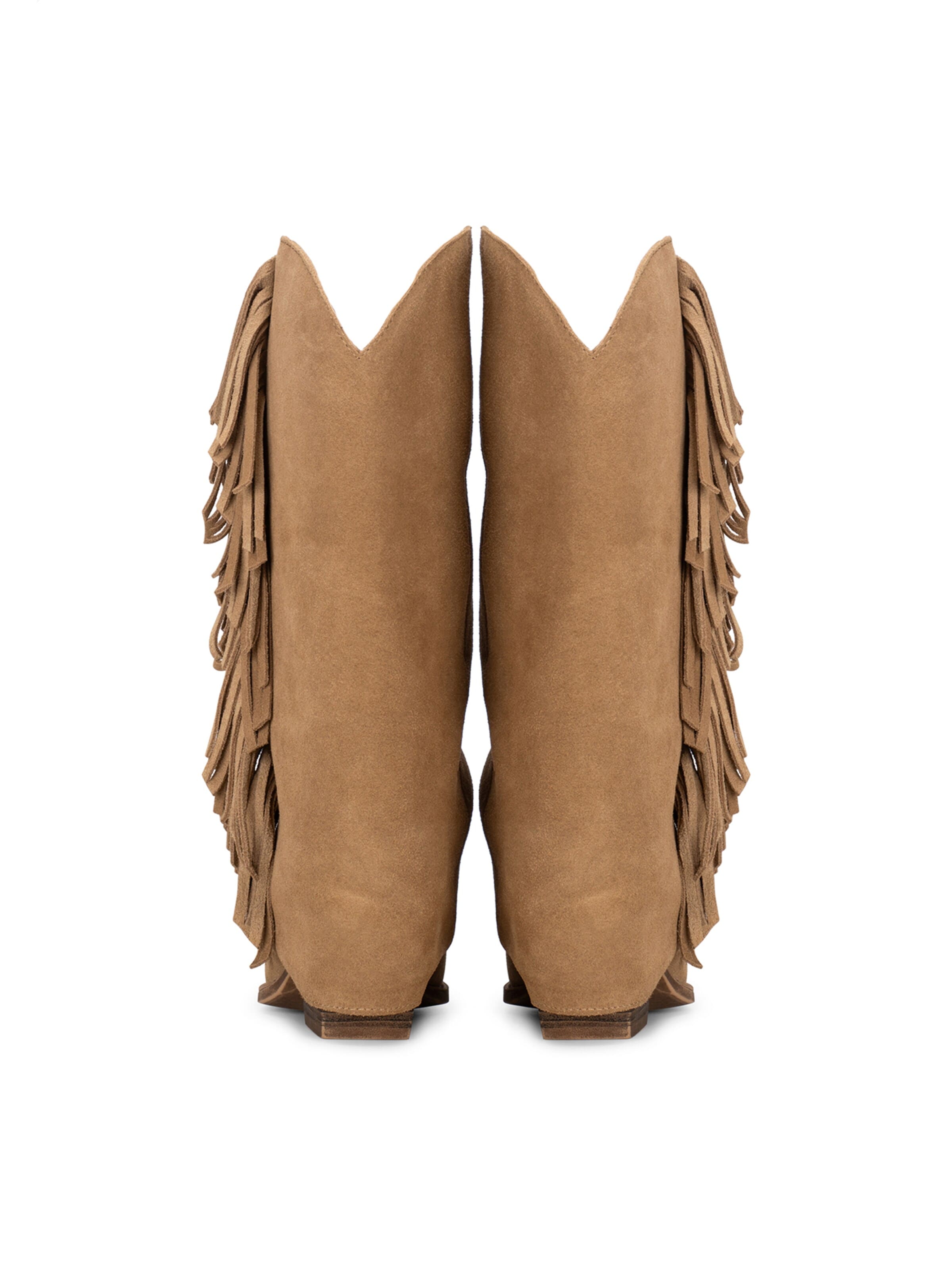 Bottes de cowboy 'Elodie' Haboob en marron