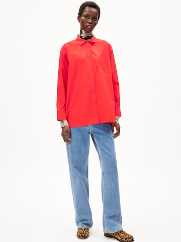 ARMEDANGELS Blouse 'EALGA' in Rood