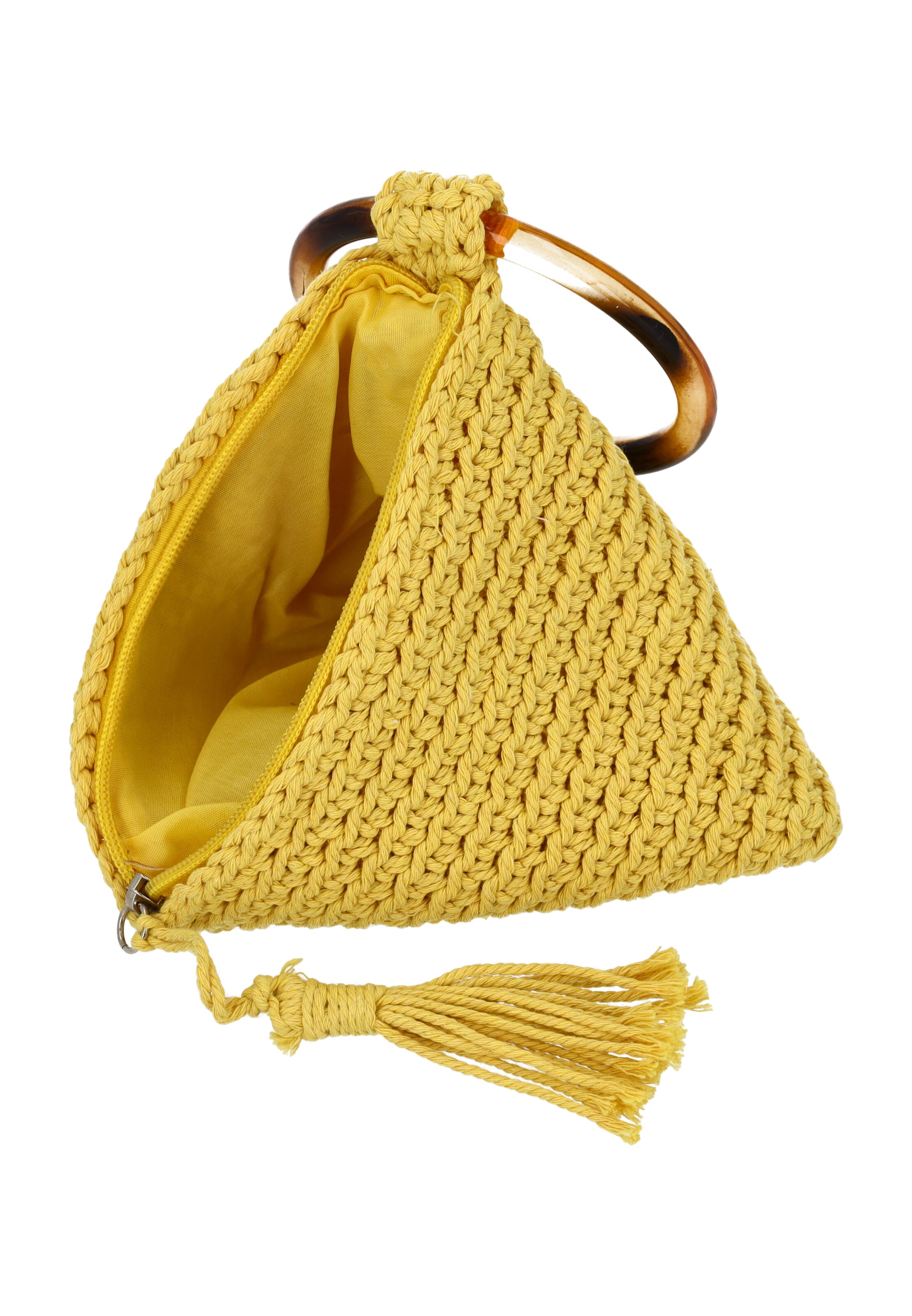 Pochette IZIA en jaune