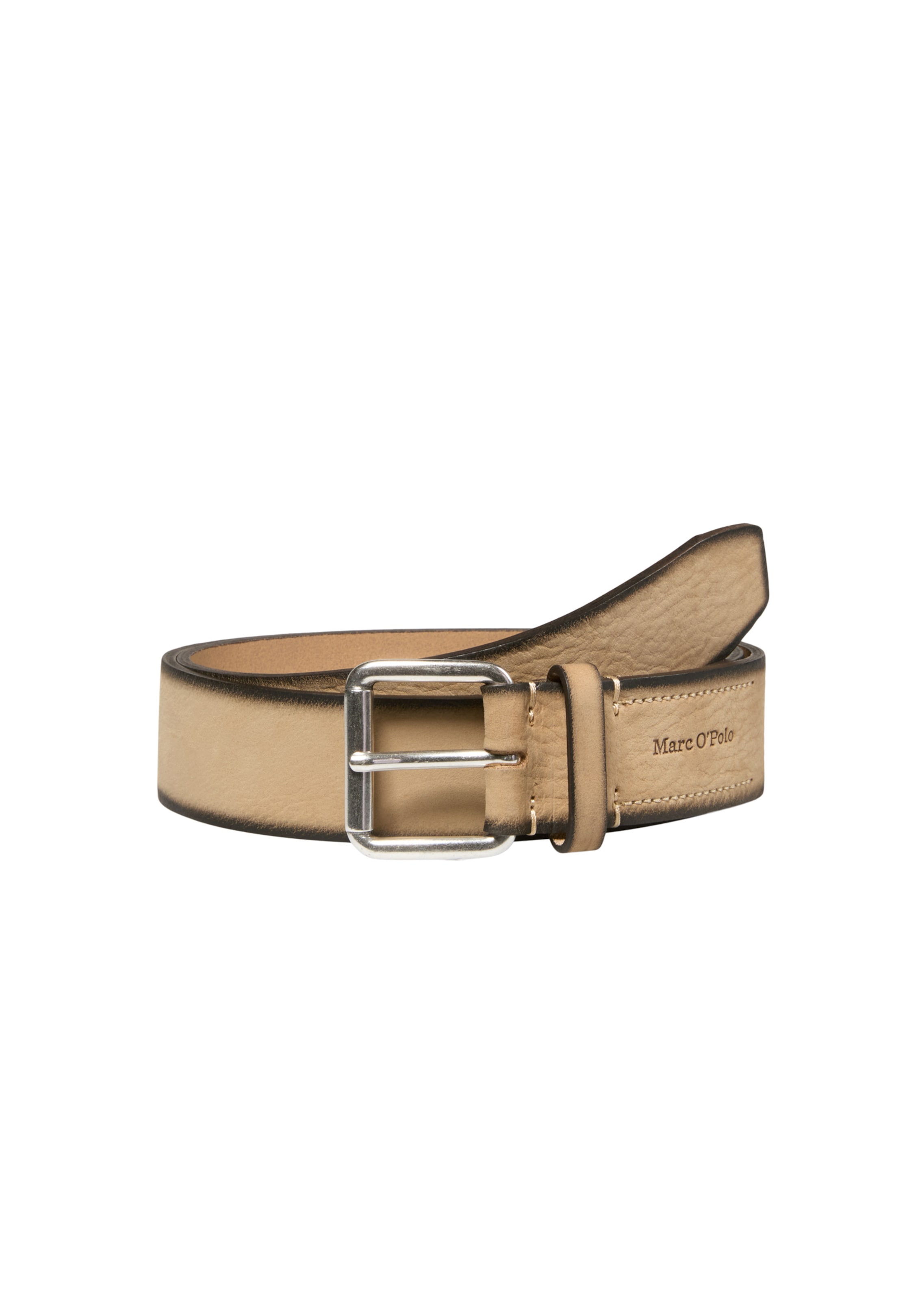 Marc O'Polo Belt in Beige: front